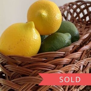 Set of Three Wicker Baskets